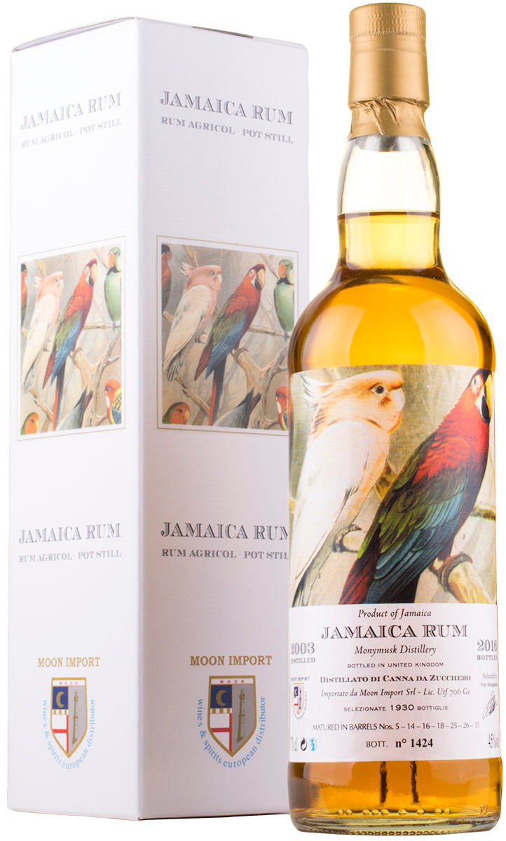 Jamaica Rum Monymusk 2003 Moon Import 45% | Uhrskov Vine