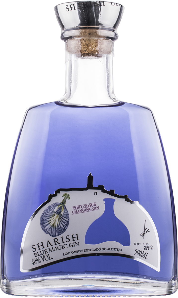 Sharish Blue Magic Gin 40% 50cl | Uhrskov Vine